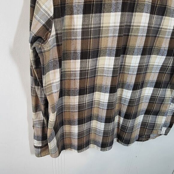 Merrell Men's Flannel Button Down Shirt - Picture 4 of 6